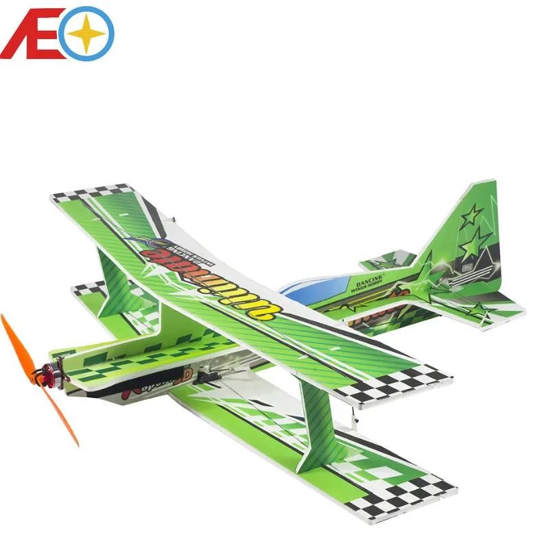 NEW INDOOR/OUTDOOR PP FOAM SPORT 3D BIPLANE 586MM WINGSPAN ULTIMATE LIGHTEST RC PLANE MODEL RC MODEL