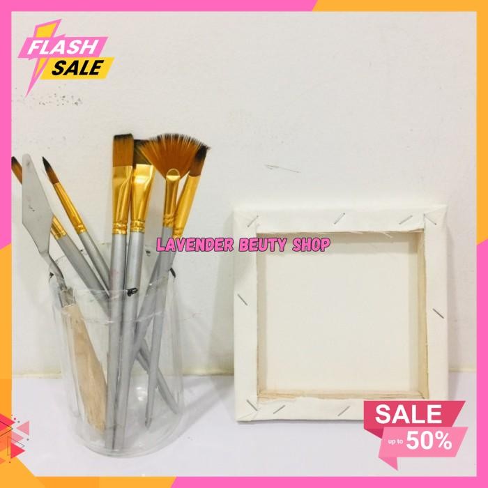 

KANVAS LUKIS PUTIH BERSIH UK10X10 MINI LUCU CANVAS PAINTING DIY DEKOR TERJAMIN BEST