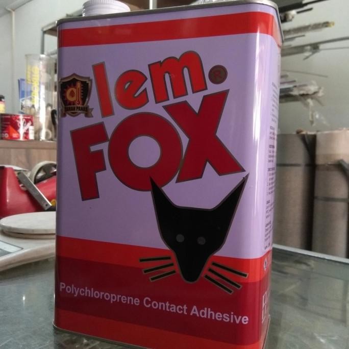 

TERMURAH - (MURAH!!) LEM/ LEM KUNING/ FOX/ LEM KUNING FOX 2,5 KG