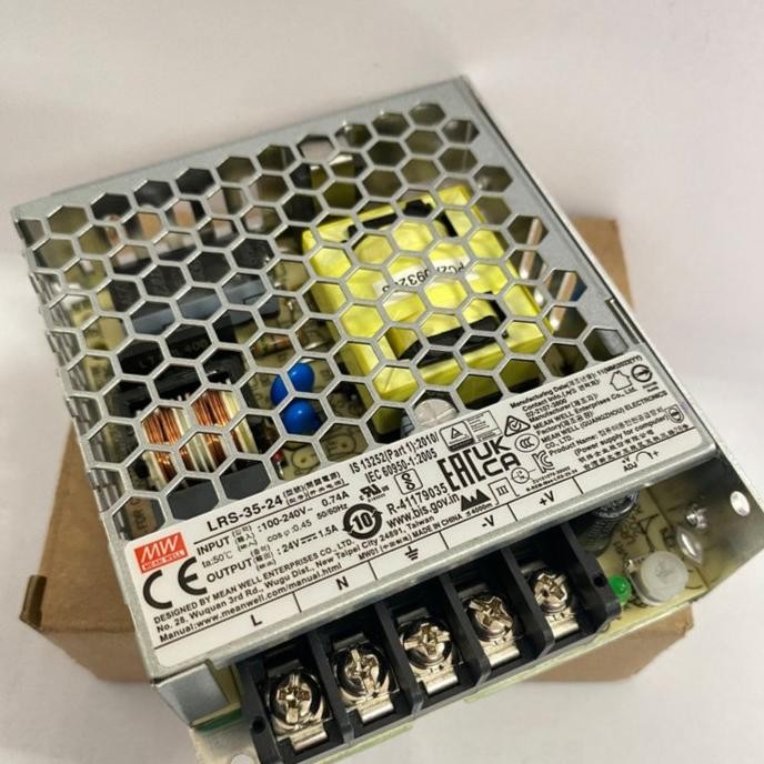 Power Supply Meanwell Lrs-35-24  Ready