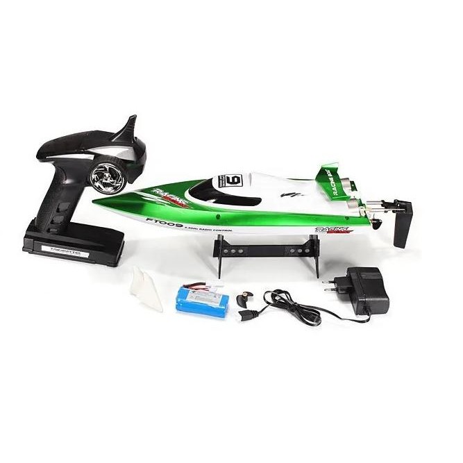 2015 NEW REMOTE CONTROL TOYS FT009 2.4G 4CH WATER COOLING RC BOAT TOY 25KM/H VS FT007 FT009 WL911 WL