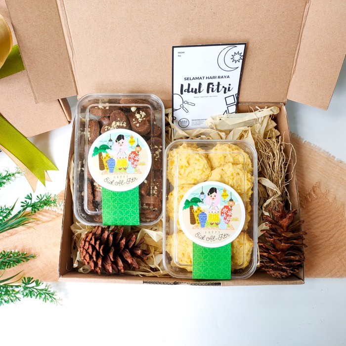 

NEW! PARCEL RAMADAN HAMPERS LEBARAN PARCEL IDUL FITRI NATAL KADO NIKAHAN HC - ISI 2 COOKIES Limited