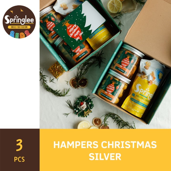 

NEW! Springlee Christmas Hampers Silver/ Parcel Natal dan Tahun Baru Limited