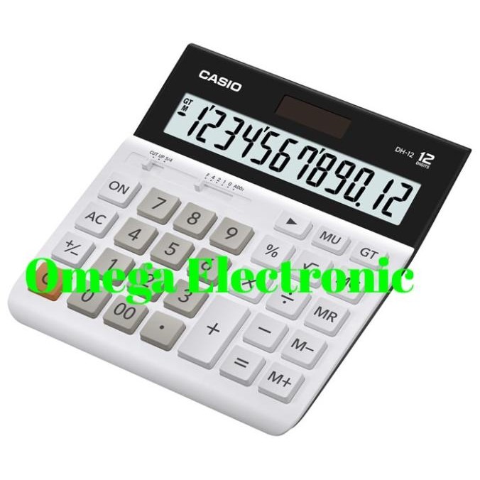

BEBAS ONGKIR - Casio DH 12 - Calculator Desktop Kalkulator Meja Kantor Office DH-12