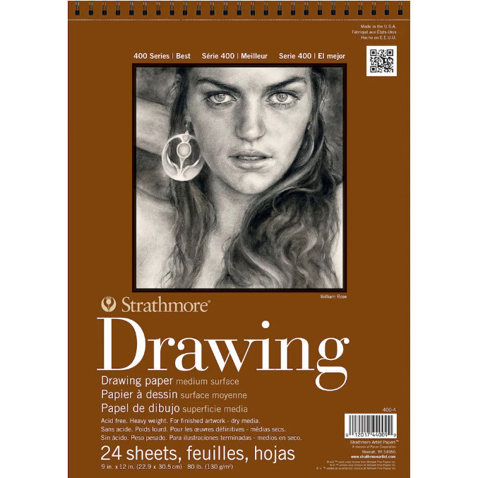 

Triyper Strathmore - Drawing Wirebound Paper Pad 400 Series