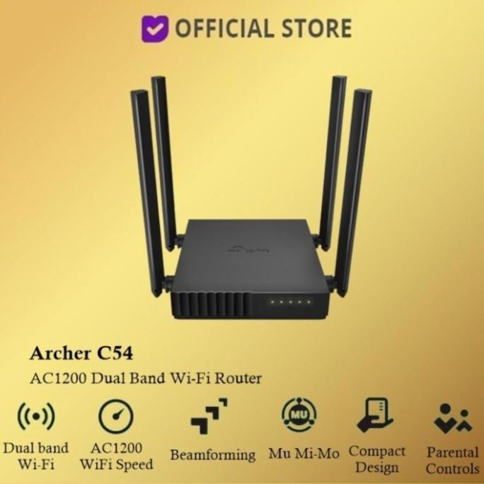 Tp-Link Archer C54 AC1200 Dual-Band Wi-Fi Router TpLink Archer C 54