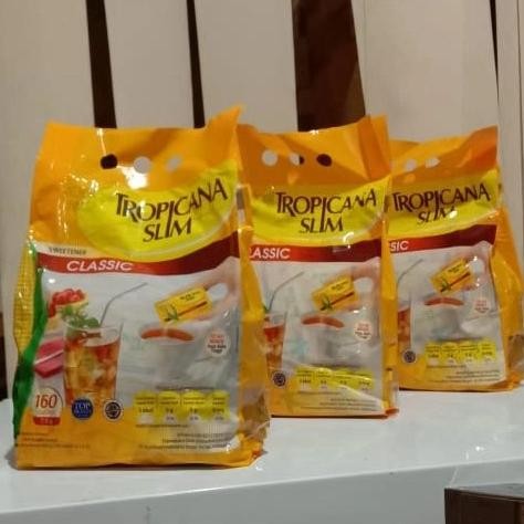 

Gula Tropicana Slim Classic 160 sachet