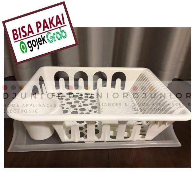 F-Lundra Rak Piring Plastik / Dish Dryer Iqea