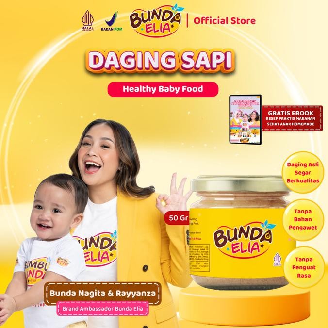 

Bumbu Bunda by Elia Kaldu Sapi Non MSG Non Pengawet Non Gulgar
