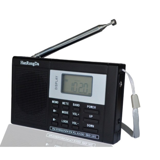 TERBARU FM digital display radio digital tuner LCD display portable portable