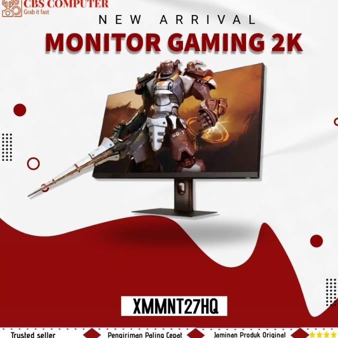 TERBARU - Monitor Gaming Xiaomi 27 Inch 165Hz 1440p HDR 400 IPS