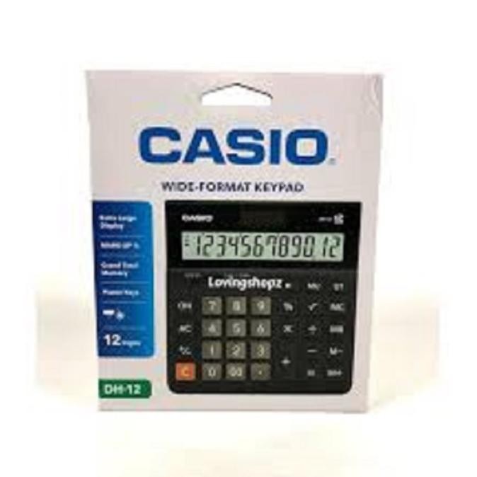 Baru Kalkulator Casio Dh-12,Kalkulator Casio 12 Digit