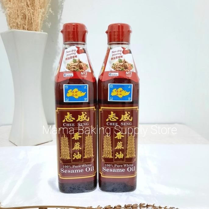 

Chee Seng Cheeseng Minyak Wijen Putih Pure White Sesame Oil 375 Ml Terlaris