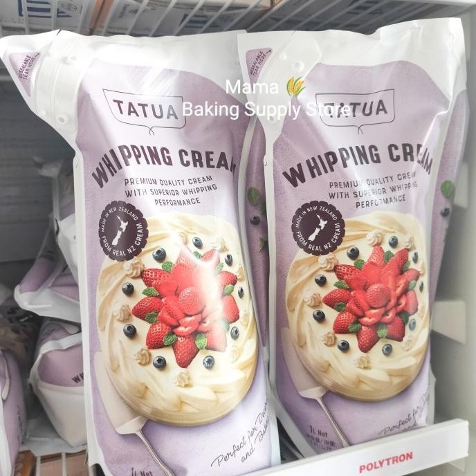 

Tatua Whipping Whip Cream Krim Tatua 1 L Liter Dessert Topping 1 Kg Terlaris