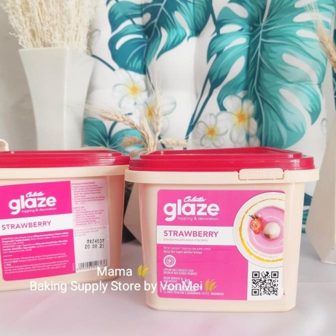 

Colatta Glaze Glazing Strawberry Stroberi Sauce Topping 1 Kg Terlaris