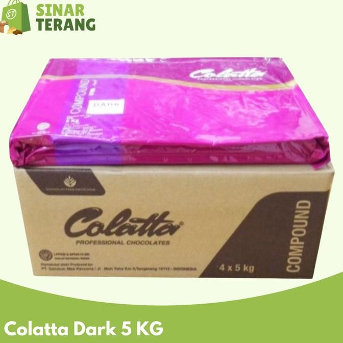 

Colatta Dark Compound 5kg / coklat dcc 5 KG