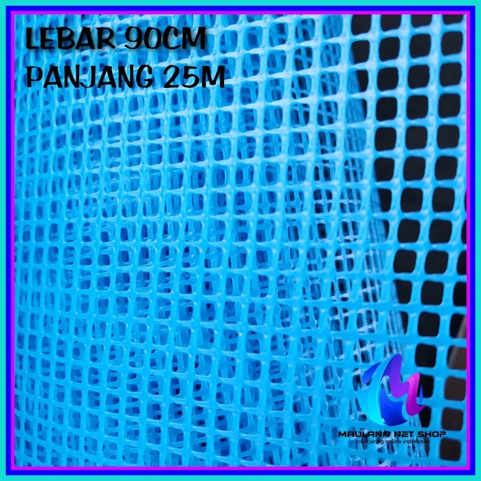 1 Roll kawat jaring plastik hdpe lubang kecil panjang 25 meter