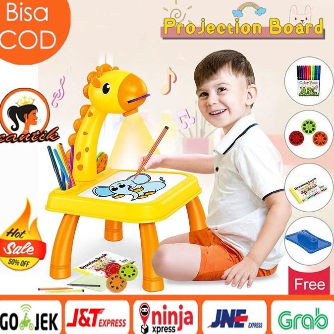 

Sp - Hc Meja Belajar Gambar Meja Gambar Anak Proyektor Meja Belajar Anak Mainan Kasi Melukis Mewarnai
