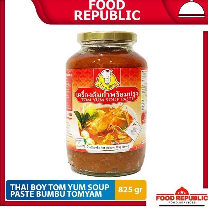 

BUMBU TOMYAM - TOMYUM PASTE THAI BOY 825 GR HALAL SAUS THAILAND ENAK