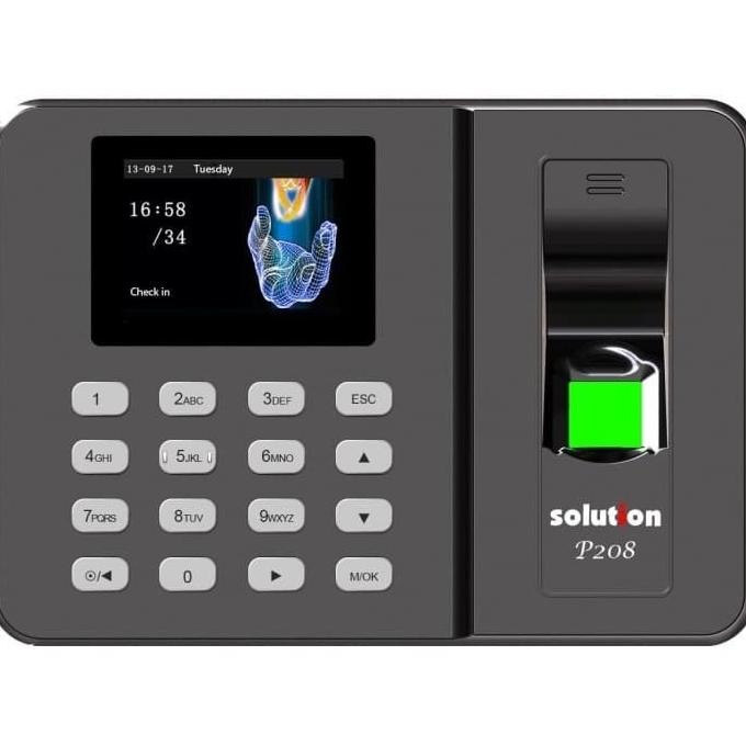 Mesin Absensi P208 / Fingerprint P208 / Solution P208