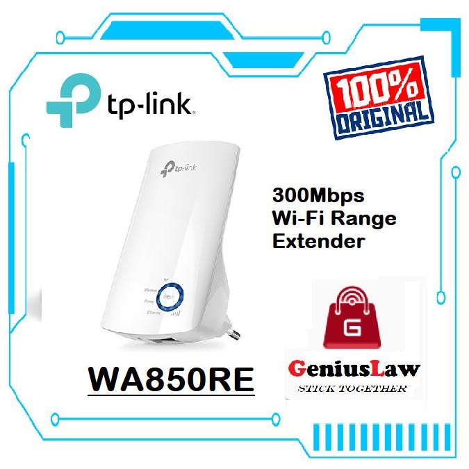 TPLINK TL WA850RE 300Mbps WiFi Range Extender PERPANJANG WIFI TPLINK