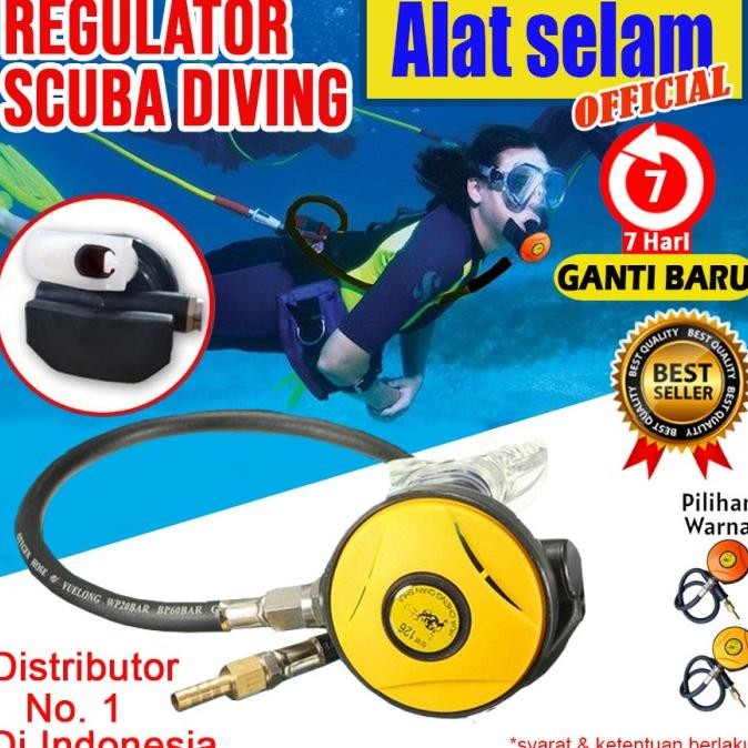 TERBARU - Regulator Diving Dakor Hookah Octopus Selam Nelayan Dacor no Delta