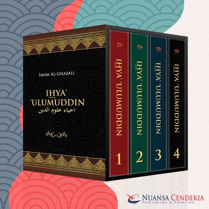Terlaris Terjemah Kitab Ihya Ulumuddin Jilid 1-4 Edisi Hardcover ORIGINAL SALE
