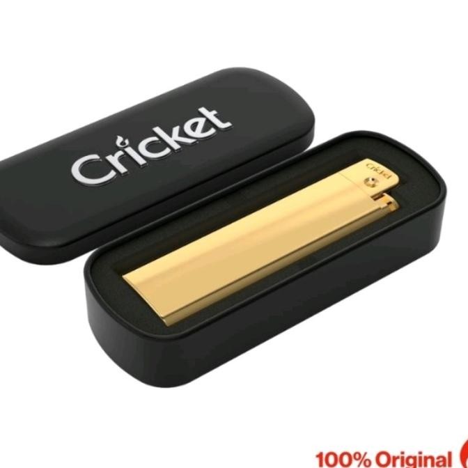 Korek Cricket Premium Deluxe Metal Lighter Bara jet Bisa Refil Criket