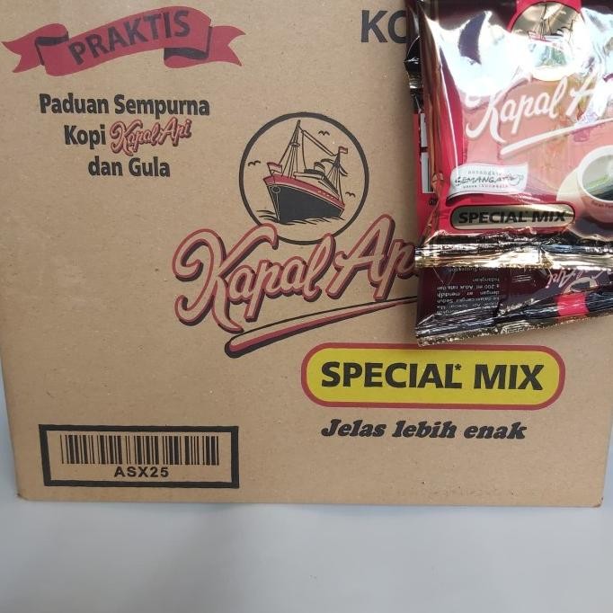 Kapal Api Mix Kopi +Gula(Dus)