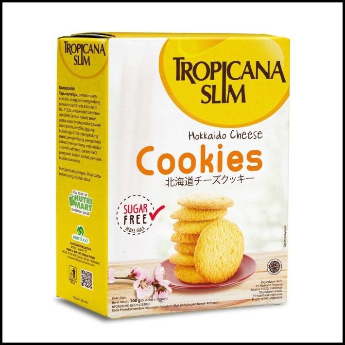 

Tropicana Slim Hokkaido Cheese Cookies 100Gr