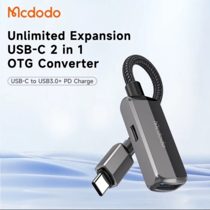 Mcdodo Splitter Adapter OTG Converter USB-C to USB-C + USB3.0