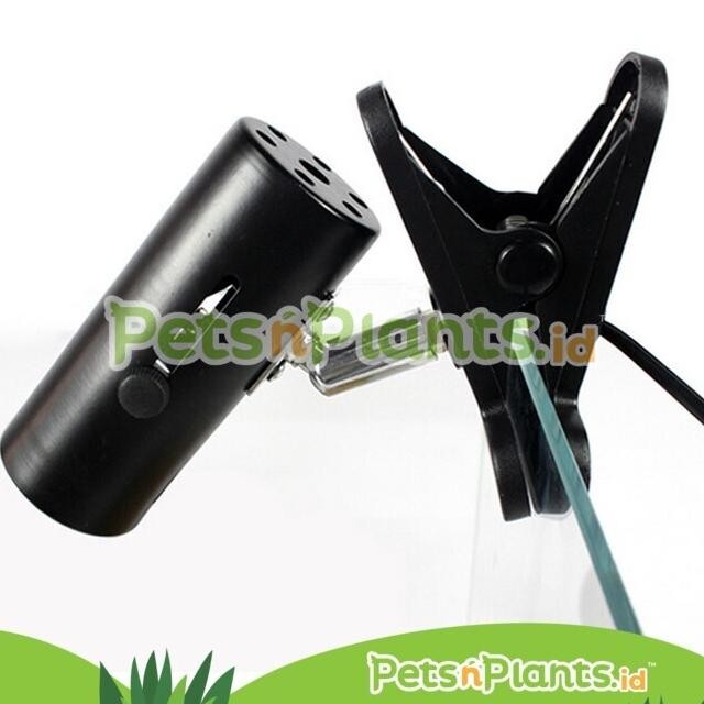 Fitting Keramik Jepit Lampu Penghangat Reptil Kura Kura Pendek - NOMOY