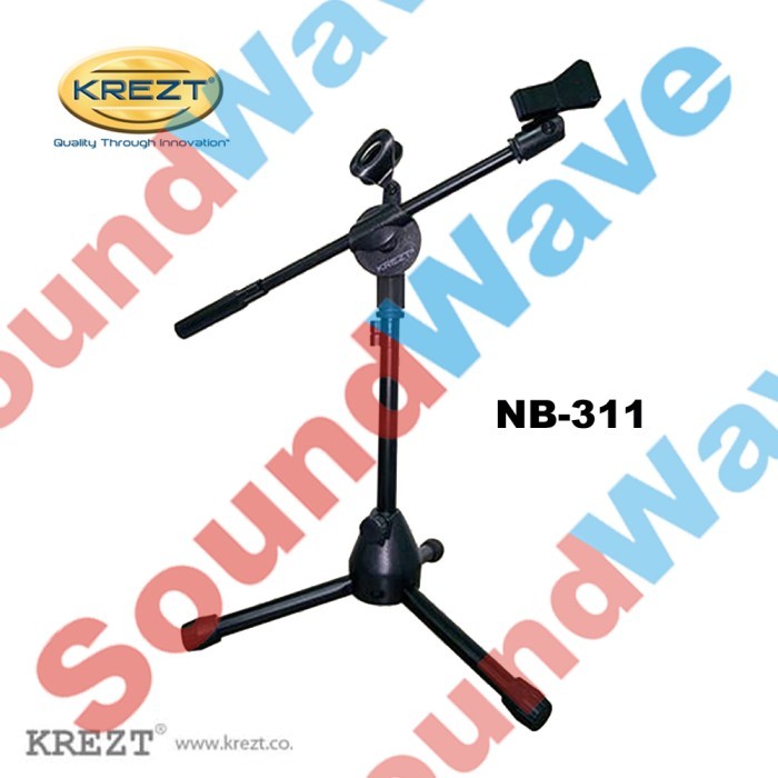 Promo Krezt Nb 311 Tiang Stand Mic Pendek Microphone Mikrofon Mik Nb311