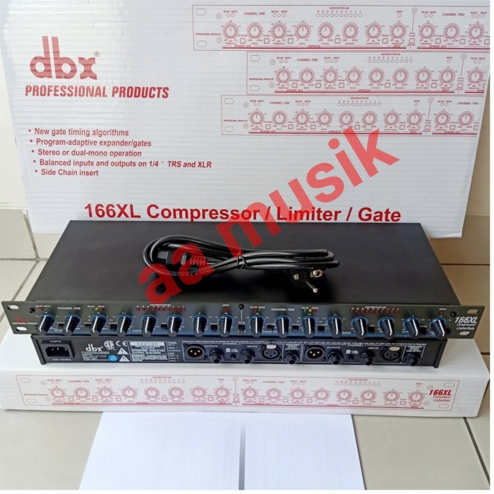 Terbaru Limiter Dbx 166Xl Compresor Dbx 166Xl