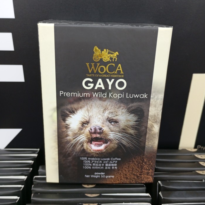 

Woca Gayo Arabica Luwak Kopi Bubuk 50G