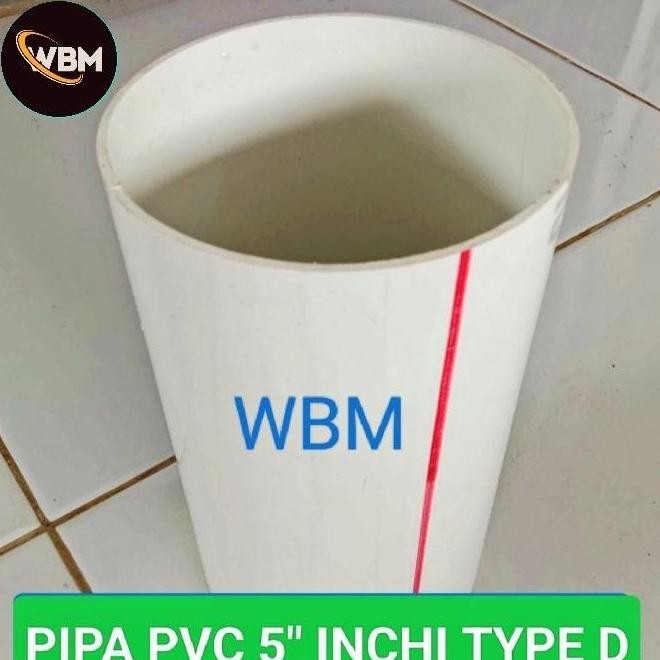 PIPA PARALON PVC 5 INCH TYPE D ECERAN 0811T