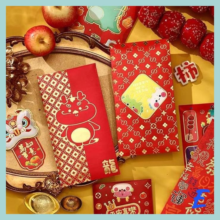 

| MIS | ANGPAO NAGA TEBAL PEARL PAPER ANGPAU IMLEK PANJANG AMPAU ISI 6 GROSIR
