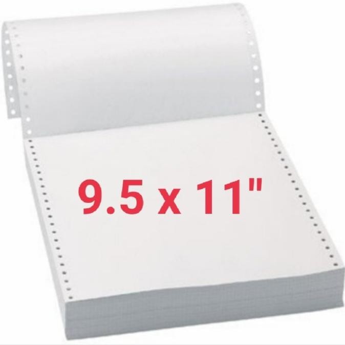 

BEBAS ONGKIR - KERTAS CONTINUOUS FORM JNS 9 1/2 X 11 3 PLY FULL & 3/2 (DIBAGI 2)