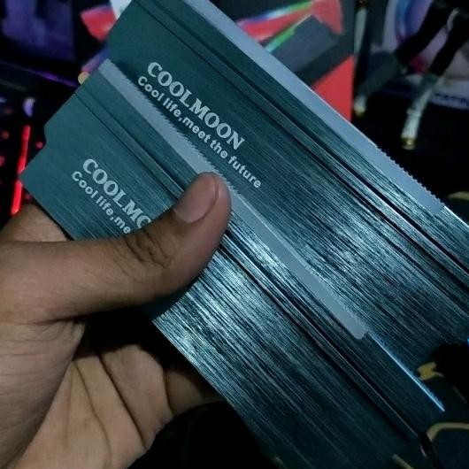TERBARU - heatsink ram A rgb aRGB addressable led AURA coolmoon ddr2 ddr3 ddr4