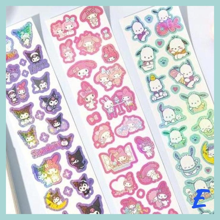 

| MIS | STIKER KOREA PET KUROMI KITTY CUTTING STICKER KOREA MURAH SET PANJANG