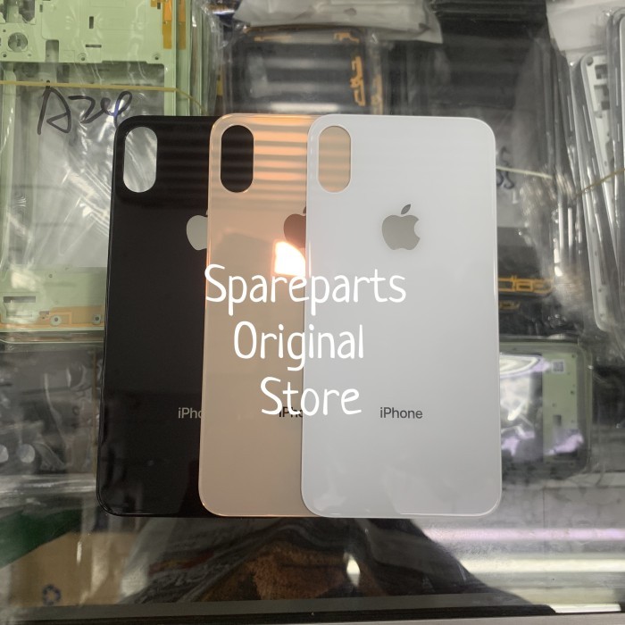 BACKGLASS BACKDOOR BACKCOVER TUTUP BELAKANG IPHONE XS IPHONE XS MAX ORI