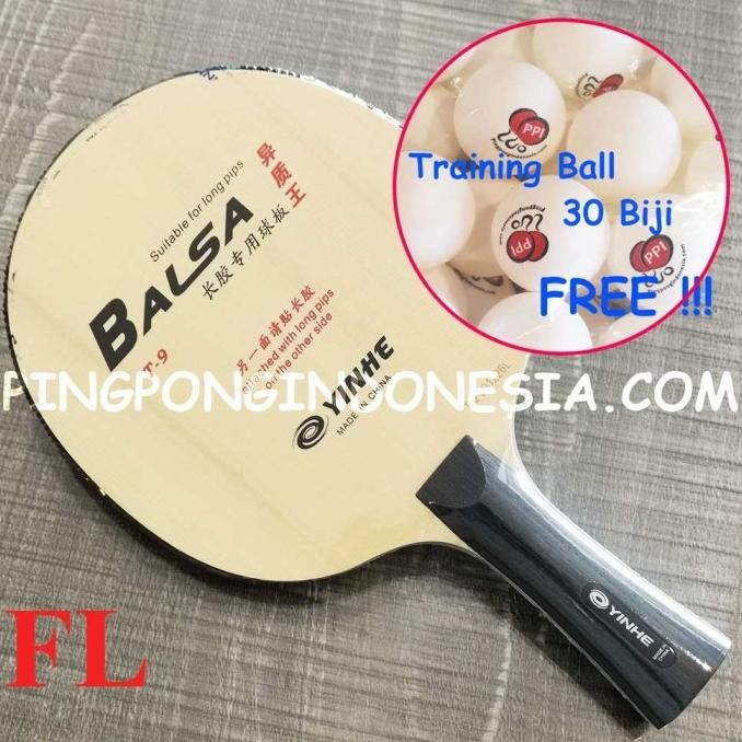 Yinhe T9 - Kayu Blade Carbon Pingpong T-9 T9S T-9S T9-S Bet Bat