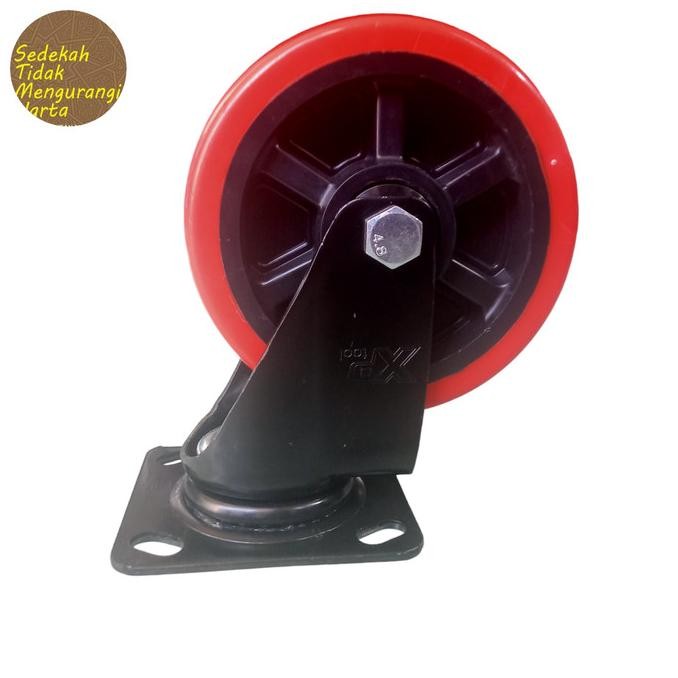 RODA PVC TROLI 6" INCH HIDUP XP TOOL 2807T