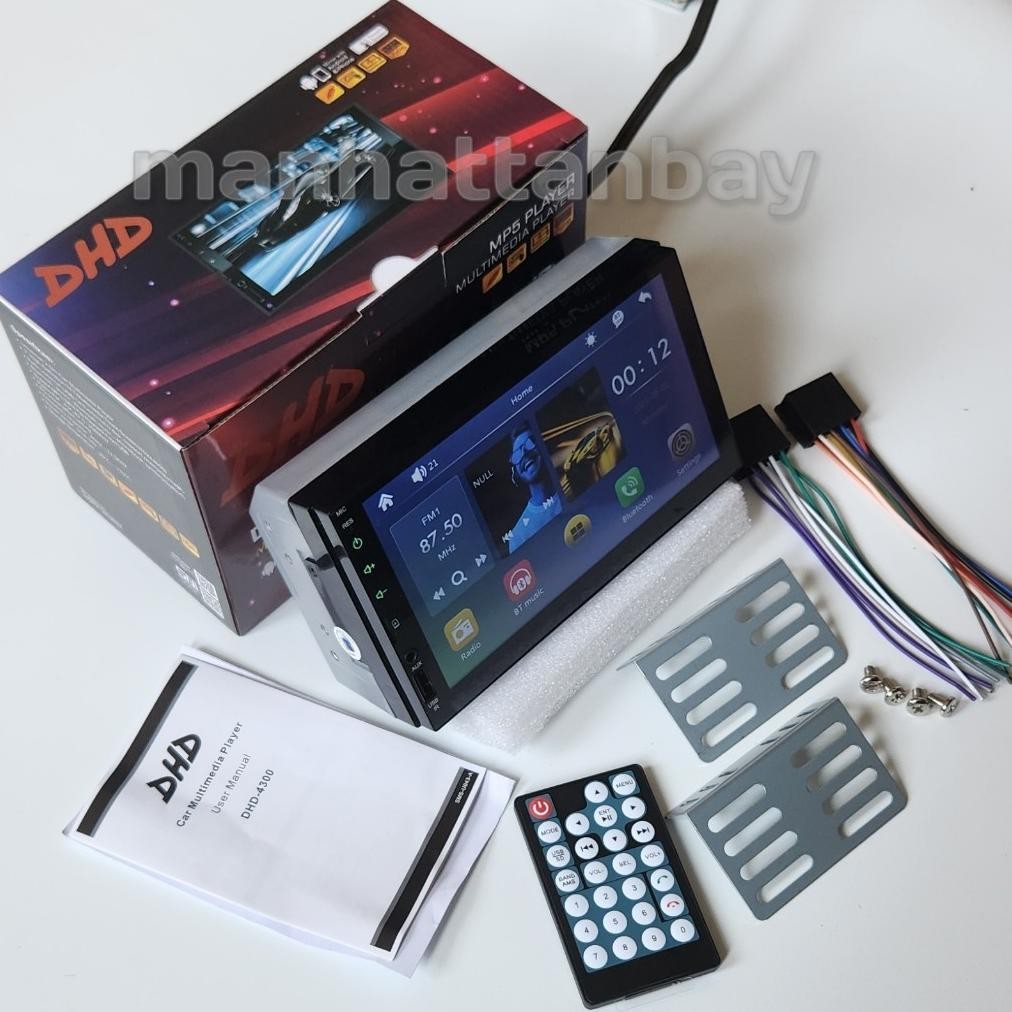 Double Din TV Mobil Head Unit Universal Support rrorlink DHD-4300