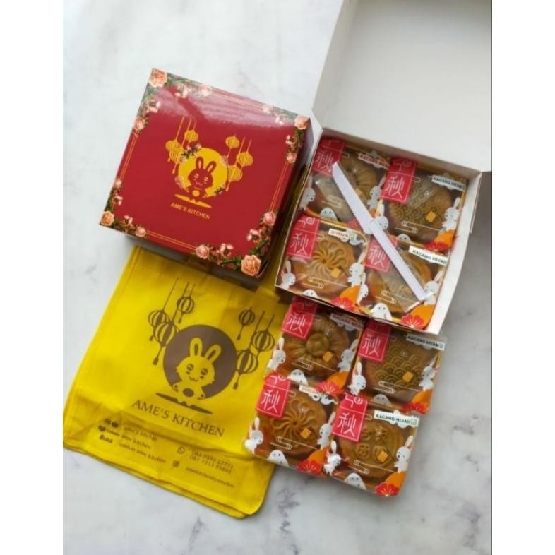 

Mooncake Kue Bulan Yue Bing Tong Jiu Pia Halal Ame Lim Kotak Ekonomis