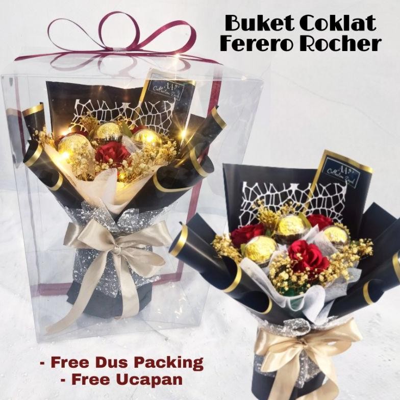 

Buket Bunga Coklat Ferero Rocher Premium