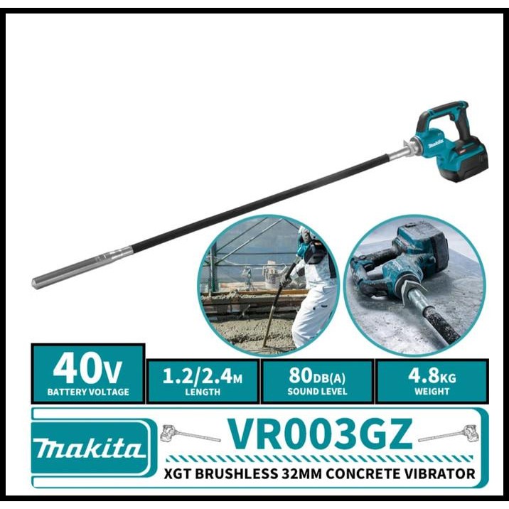 Mesin Vibrator Beton Protable / Cordless Vibrator Beton Baterai