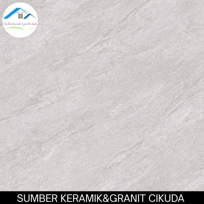 PROMO GRANIT 60X60 IKATAN MATT / KASAR HALUS | ARNA STELLA GREY 1011T