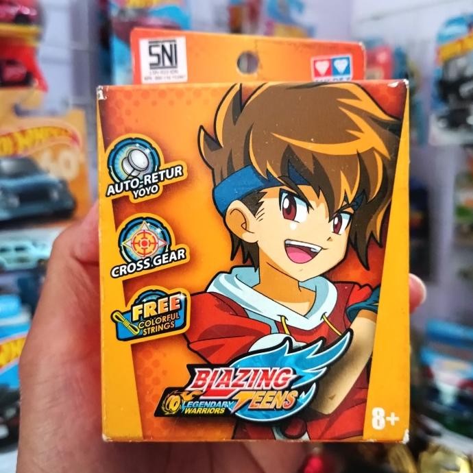 Yoyo Auldey Blazing Teens Legendary Warriors Flame Tiger