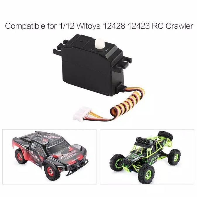 servo RC wltoys 12428 124323 rc 1/12